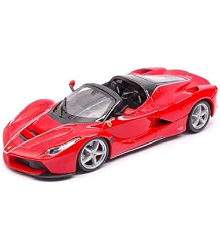 Amazon.com: Ferrari Laferrari F70 Red 1/24 by Bburago 26001 : Arts